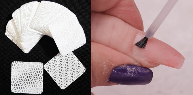 clean the nail with alcohol pad and apply nail primer